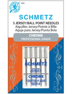 Verchroomde jersey naalden Schmetz
