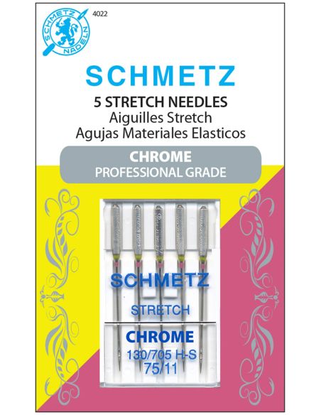 Chroom stretch naalden Schmetz