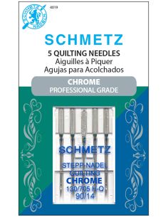Verchroomde quiltnaalden Schmetz