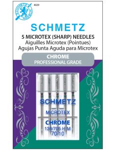 Microtex chromen naalden Schmetz