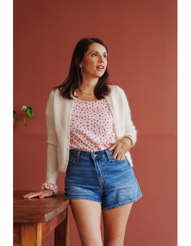 Viscose stof I Love You - Lise Tailor