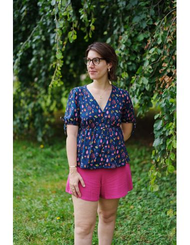 Viscose stof One Apple A Day - Lise Tailor