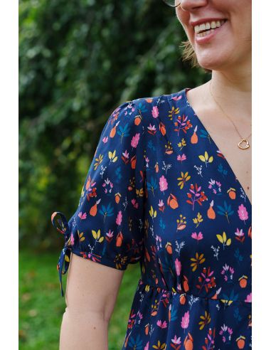 Viscose stof One Apple A Day - Lise Tailor