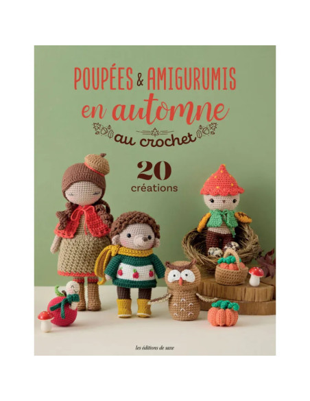 Boek poppen & amigurumi's in de herfst