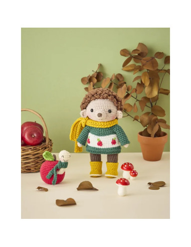 Boek poppen & amigurumi's in de herfst