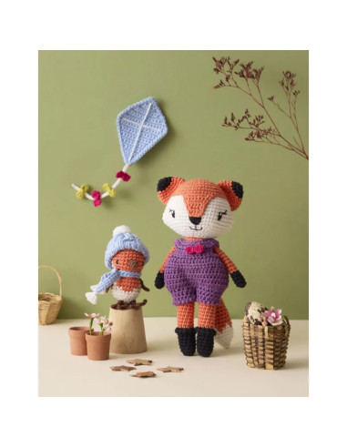 Boek poppen & amigurumi's in de herfst