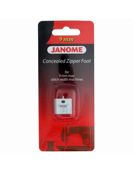 Onzichtbare ritssluiting voet Janome