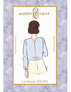 Volata blouse patroon - Maison Fauve 2