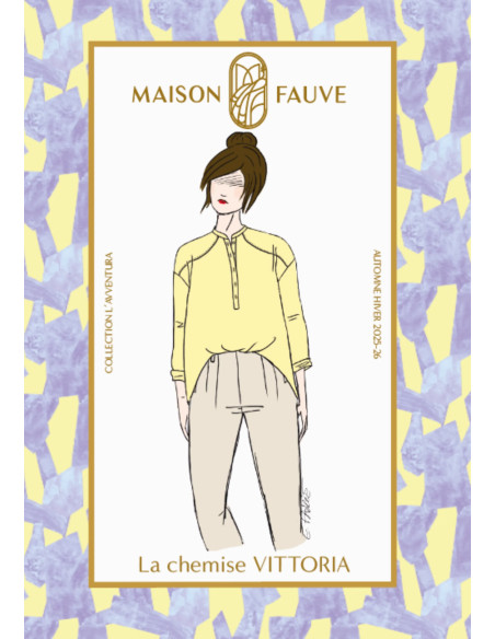 Patron de liquette Vittoria - Maison Fauve