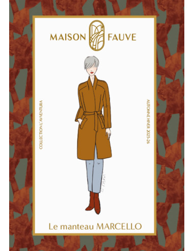 Marcello jas patroon - Maison Fauve