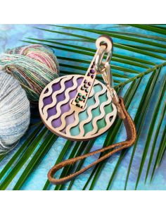 Armband met garenhouder - Funky wave
