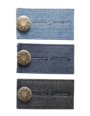 Easy Fit metalen verlengknopen voor jeans