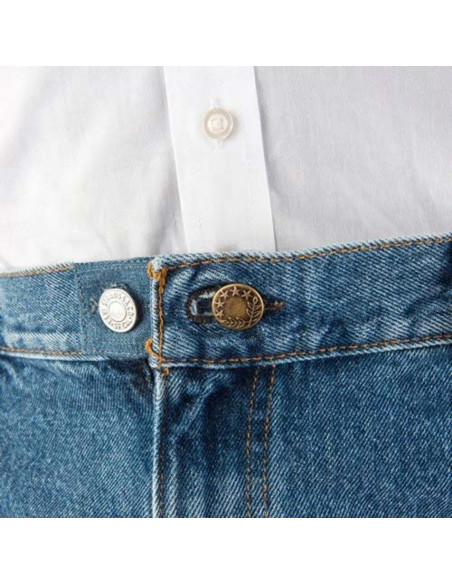 Easy Fit metalen verlengknopen voor jeans
