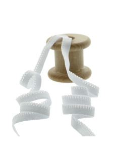 Elastische klassieke lingerie - Wit