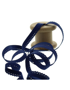 Elastische klassieke lingerie - Blauw