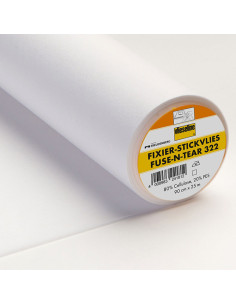 Vlieseline Fixeer Stickvlies Brod´thermocollant wit