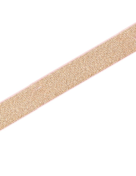Elastiek Kleur of roze 25 mm
