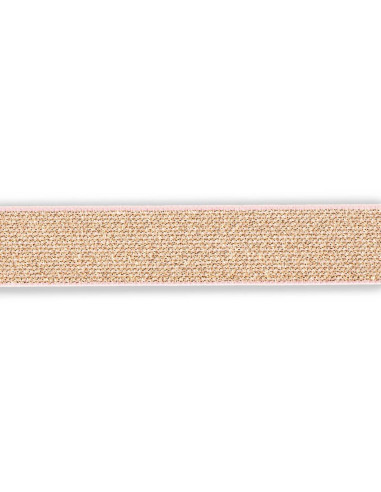 Elastiek Kleur of roze 25 mm