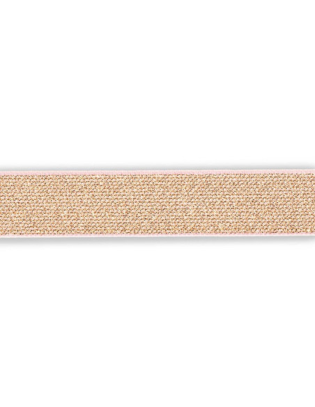 Elastiek Kleur of roze 25 mm