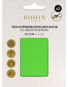 Zelfklevende reparatiestukken van nylon Bohin - Appelgroen