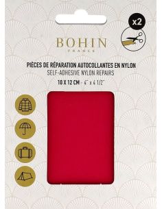 Zelfklevende reparatiestukken van nylon Bohin - Fuchsiaroze