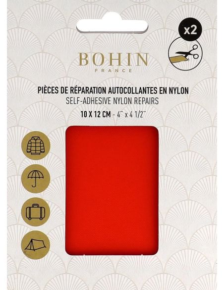 Zelfklevende reparatiestukken van nylon Bohin - Oranje