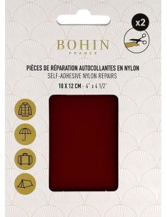 Zelfklevende reparatiestukken van nylon Bohin - Bordeaux