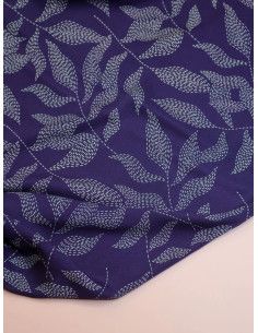 Lulu viscose twill stof - Indigo 2