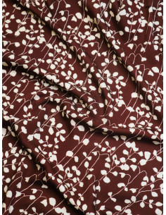 Viscose twill stof Goya - Roestkleurig 2