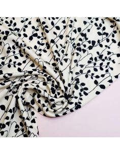 Viscose twill stof Goya - Ivoor