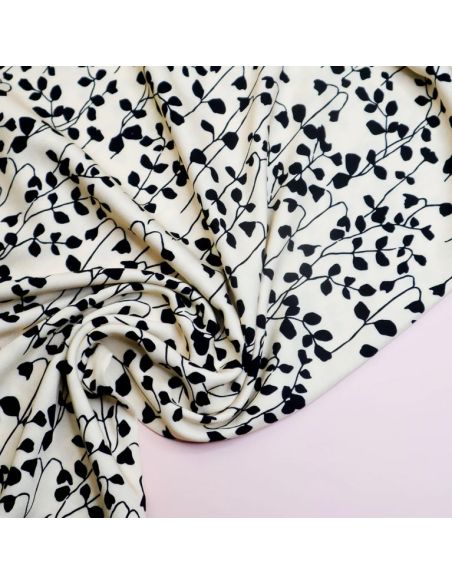 Viscose twill stof Goya - Ivoor