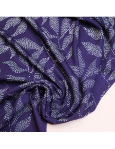 Lulu viscose twill stof - Indigo
