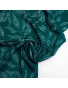 Lulu viscose twill stof - Dennengroen