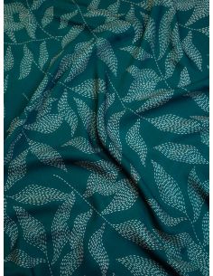Lulu viscose twill stof - Dennengroen 2