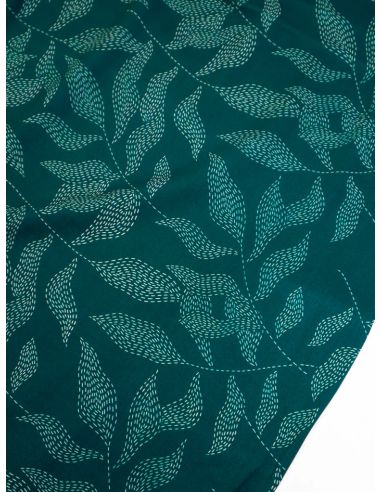 Lulu viscose twill stof - Dennengroen