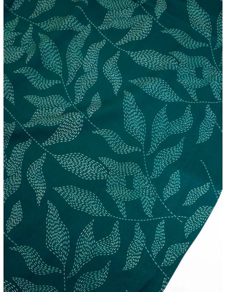 Lulu viscose twill stof - Dennengroen