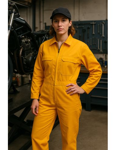 Twill werkdoek - Geel