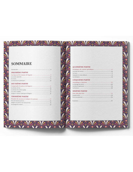 Boek kleine handleiding voor het naaien van lingerie