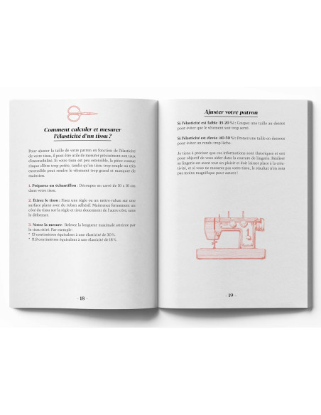 Boek kleine handleiding voor het naaien van lingerie
