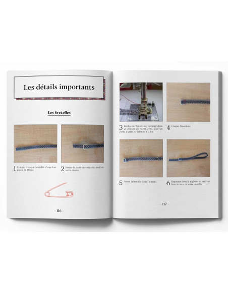 Boek kleine handleiding voor het naaien van lingerie