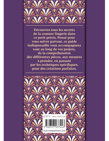 Boek kleine handleiding voor het naaien van lingerie