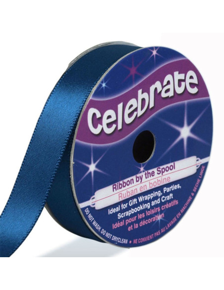 Celebrate satijnlint koningsblauw - 13 mm x 6 meter