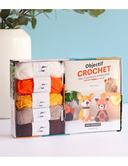 Haakdoos - Mijn eerste 3 amigurumi's