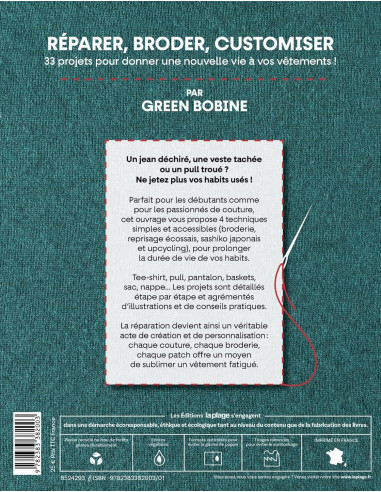 Boek repareren, borduren, personaliseren