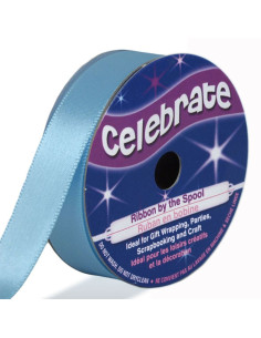 Satijnen lint Celebrate lichtblauw - 13 mm x 6 meter