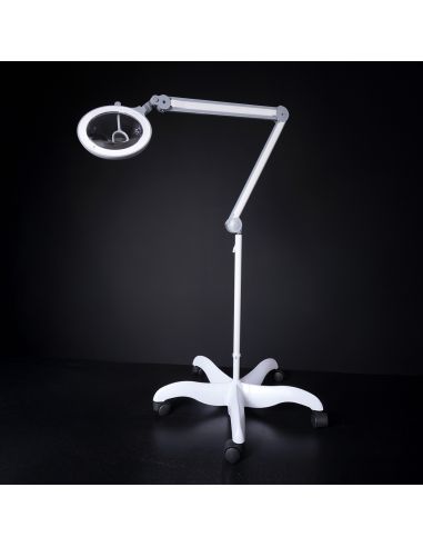 Witte prestige voet op wieltjes Daylight