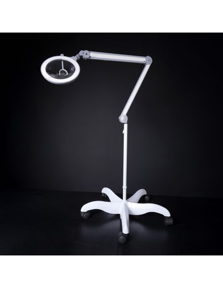 Witte prestige voet op wieltjes Daylight