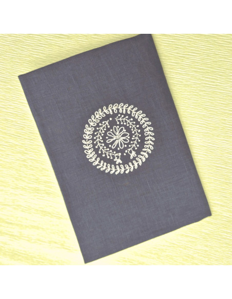 Hydro-oplosbare borduurmotiefstickers - Folkloristische bloemen