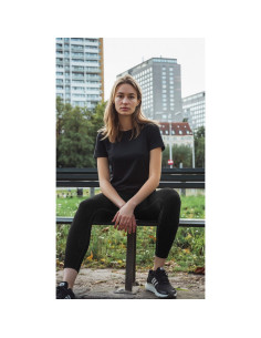 Lycra comfort stof - Zwart 2