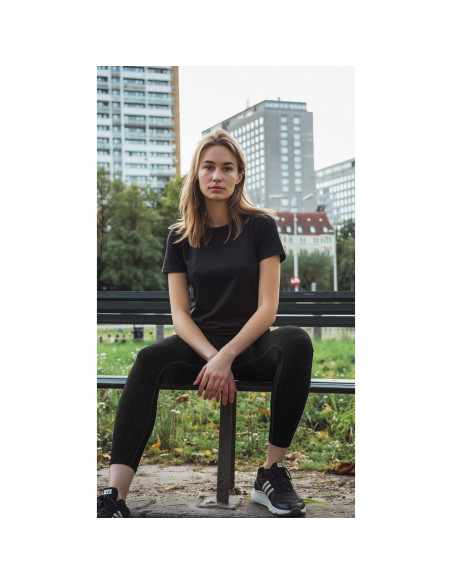 Lycra comfort stof - Zwart